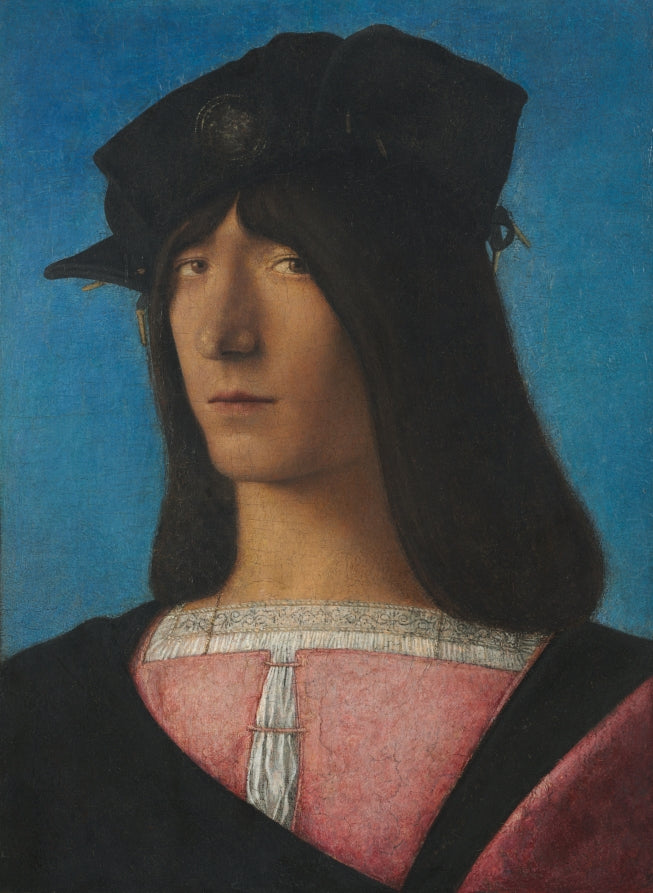 Portrait of a Man by Bartolomeo Veneto (Italian, 1531) - Classic Art canvas print