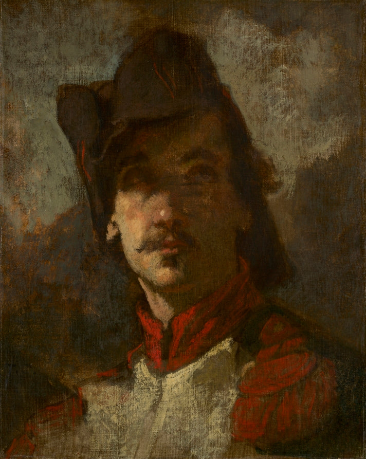 A Volunteer of 1792 by Thomas Couture (French, 1815–1879) - Classic Art canvas print