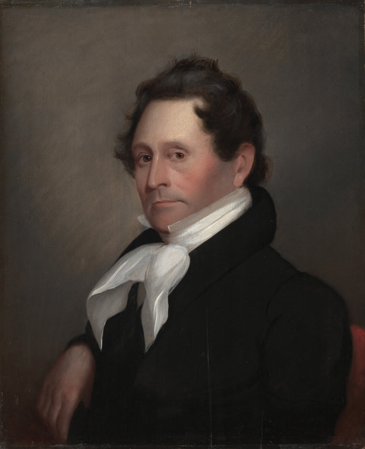 Senator Thomas Hart Benton by Matthew Harris Jouett (American, 1787/88–1827) - Classic Art canvas print