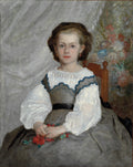 Romaine Lacaux by Pierre-Auguste Renoir (French, 1841–1919) - Impressionist canvas print
