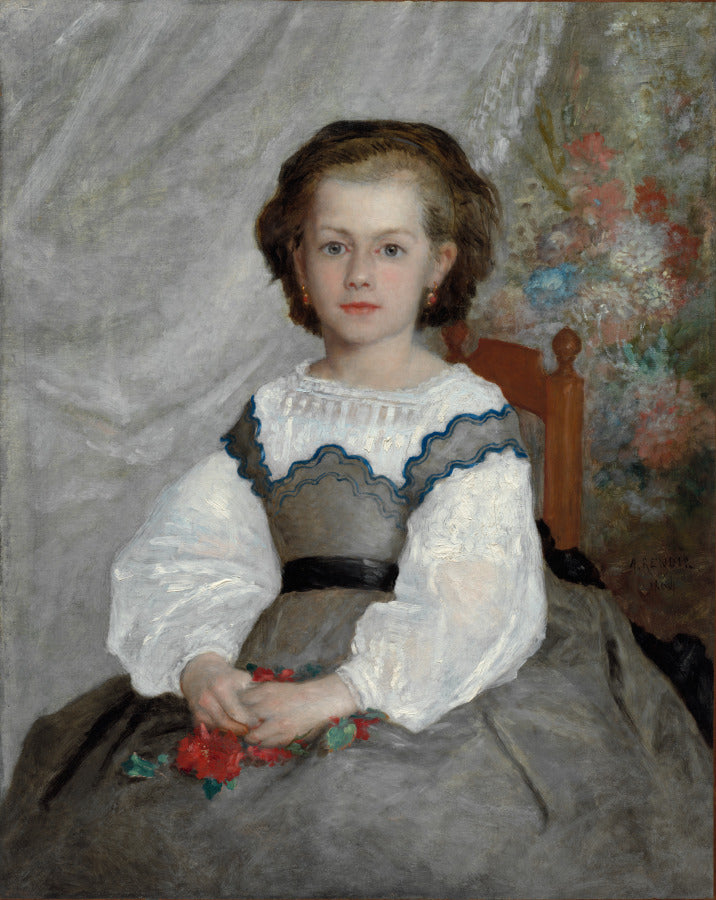Romaine Lacaux by Pierre-Auguste Renoir (French, 1841–1919) - Impressionist canvas print