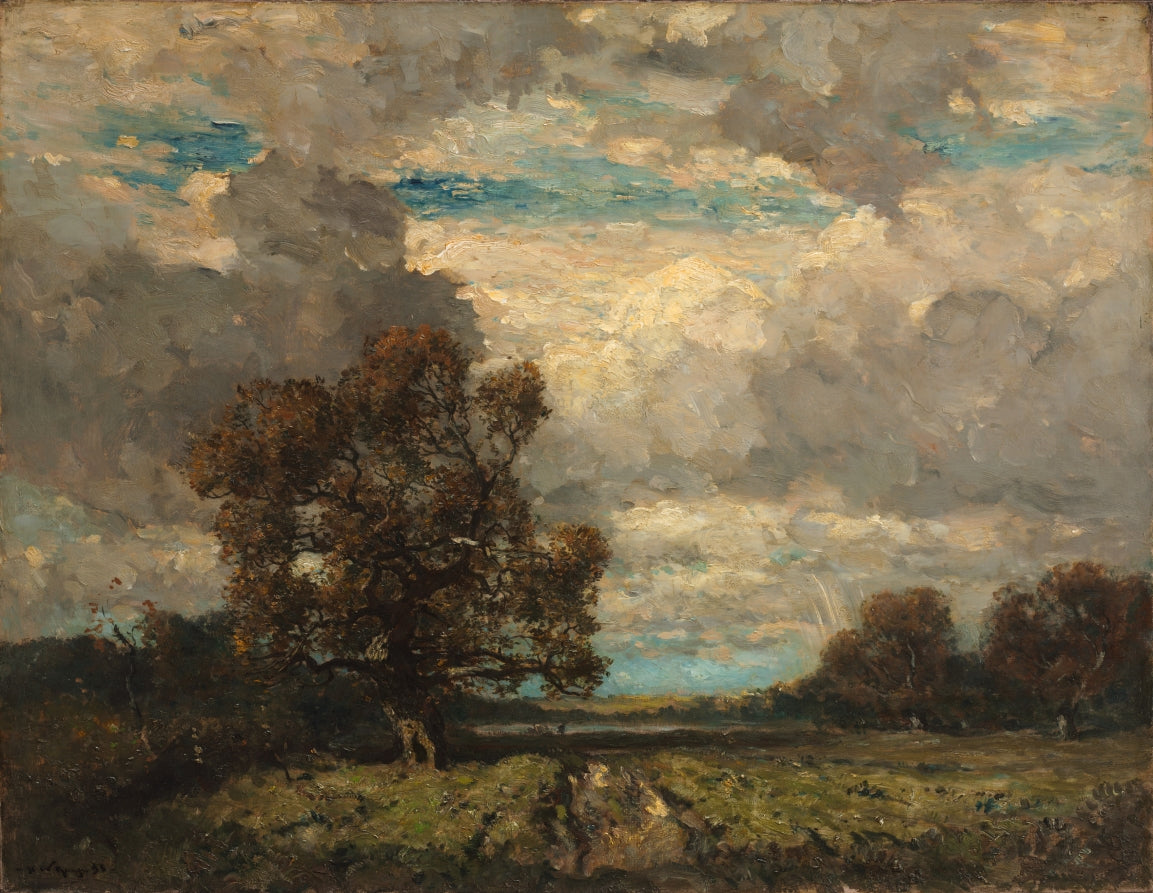 The Lone Sentinel by Henry Ward Ranger (American, 1858–1916) - Classic Art canvas print