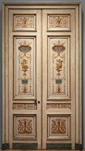 Double-Leaf Doors by Pierre Rousseau (French, 1751–1829) - Naive Art canvas print