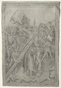 The Passion  The Cross Bearing by Master of the Banderoles (Netherlandish, active about 1450–75) - Classic Art canvas print