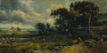 Fleecy Clouds by George Inness (American, 1825–1894) - Classic Art canvas print