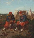 The Brierwood Pipe by Winslow Homer (American, 1836–1910) - American Realist canvas print