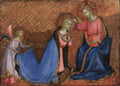 Coronation of the Virgin by Fra Angelico (Italian, 1400–1455) - Classic Art canvas print