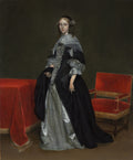 Portrait of a Woman by Gerard ter Borch (Dutch, 1617–1681) - Classic Art canvas print