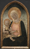 Virgin and Child by Neri di Bicci (Italian, 1419–1491) - Classic Art canvas print