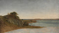 View near Newport by John Frederick Kensett (American, 1816–1872) - Classic Art canvas print