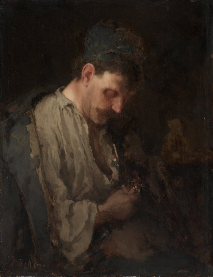Portrait of Mr. C. by Max Bohm (American, 1868–1923) - Classic Art canvas print