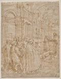 The Funeral of Saint Stephen by Fra Filippo Lippi (Italian, c. 1406–1469) - Classic Art canvas print