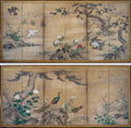 Birds and Flowers by Kano Mitsunobu (Japanese, 1565–1608) - Classic Art canvas print