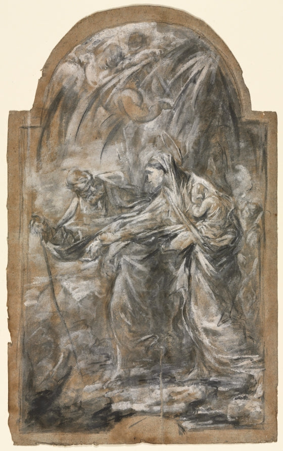 Flight into Egypt by Alessandro Magnasco (Italian, 1667–1749) - Classic Art canvas print