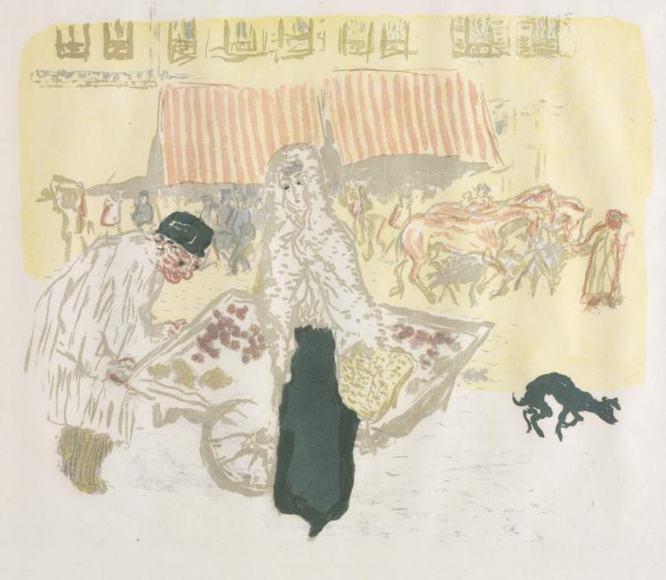 The Costermonger by Pierre Bonnard (French, 1867–1947) - Classic Art canvas print