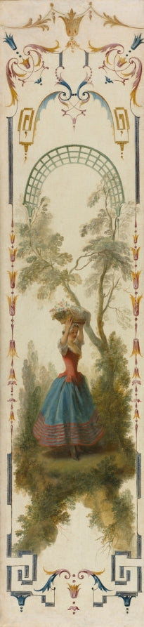 Horticulture by Nicolas Lancret (French, 1690–1743) - Classic Art canvas print