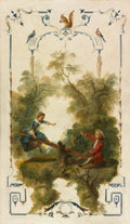 The See-Saw by Nicolas Lancret (French, 1690–1743) - Classic Art canvas print