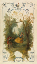 The Swing by Nicolas Lancret (French, 1690–1743) - Classic Art canvas print