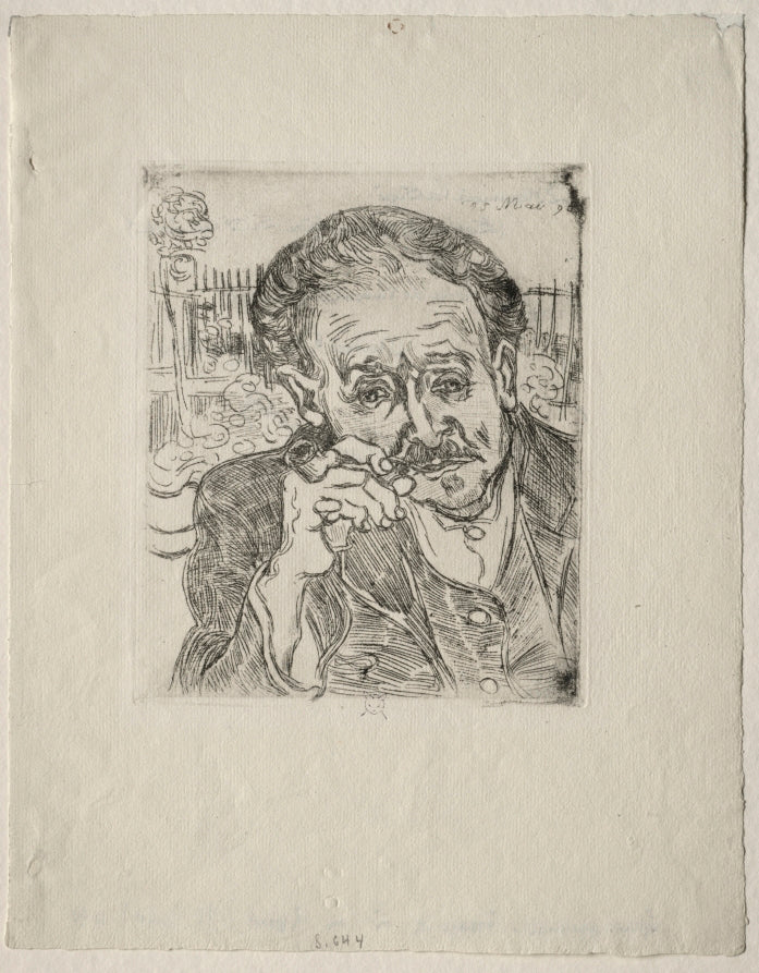 Dr. Gachet by Vincent van Gogh (Dutch, 1853–1890) - Post-Impressionist canvas print