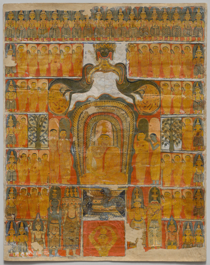 Blessed Lord Buddha by  - Classic Art canvas print