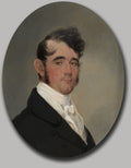 Benjamin Rouse by John Wesley Jarvis (American, born England, 1781–1840) - Classic Art canvas print
