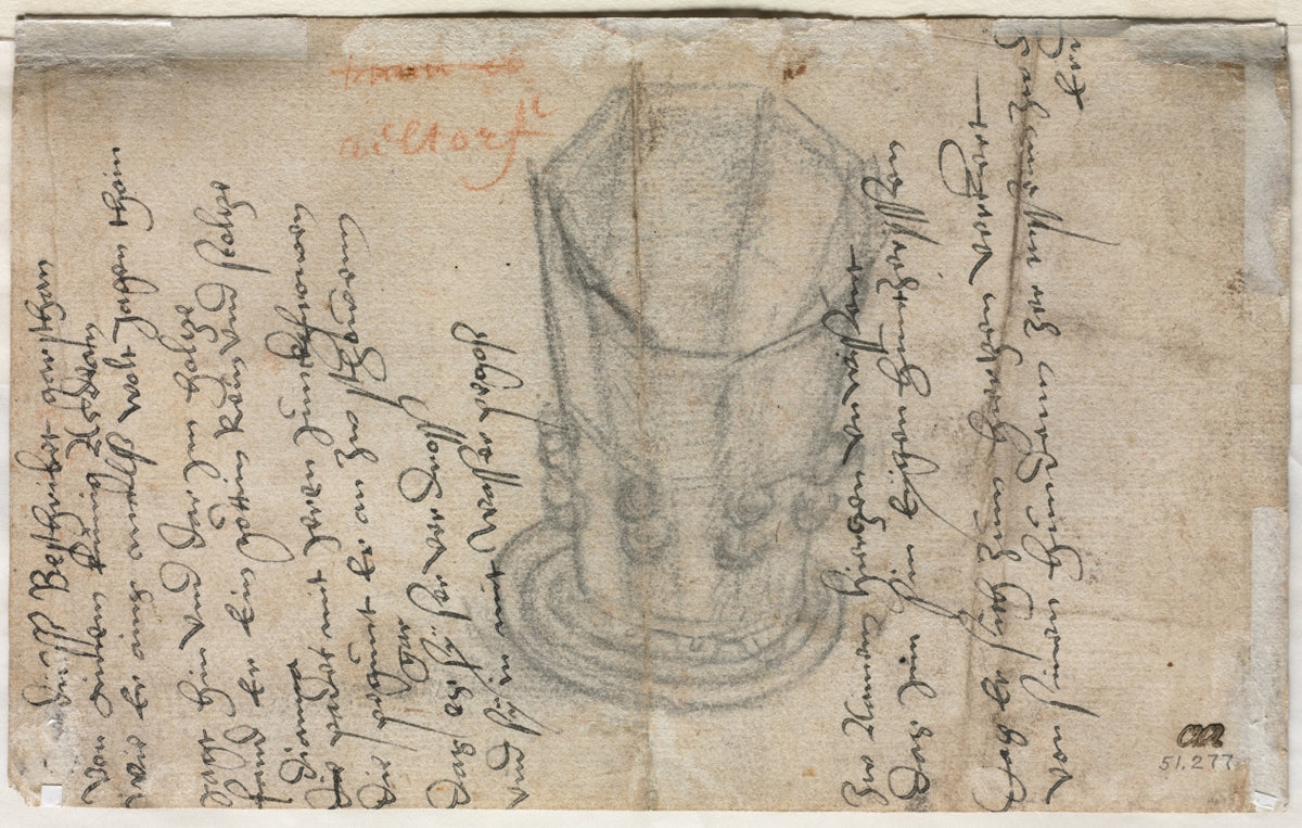 Eight-Sided Cup verso by Wolfgang Huber (Austrian, 1490–1553) - Classic Art canvas print