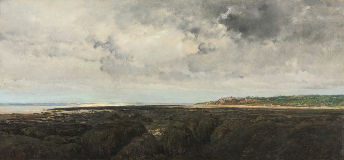 Villerville Seen from Le Ratier by Charles François Daubigny (French, 1817–1878) - Classic Art canvas print