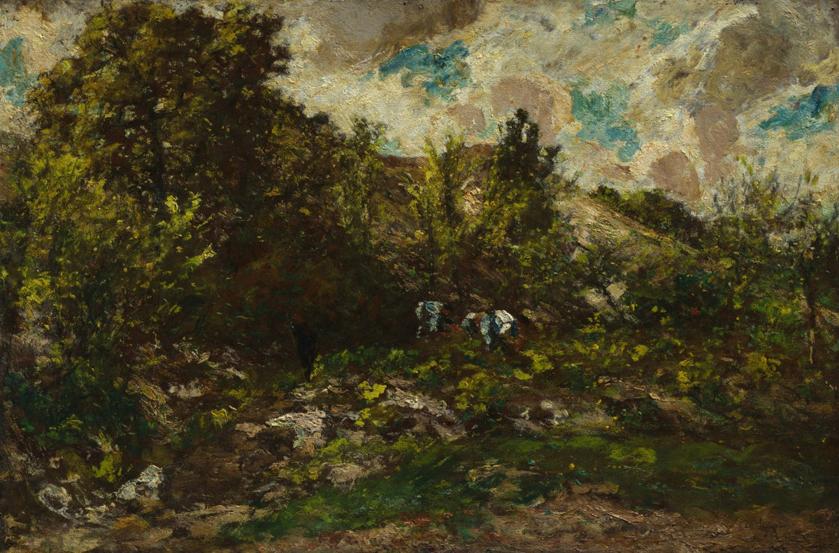 Autumn by Adolphe Monticelli (French, 1824–1886) - Classic Art canvas print