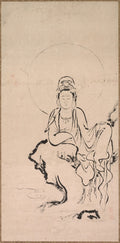 White-Robed Kannon Byakue Kannon by  - Classic Art canvas print