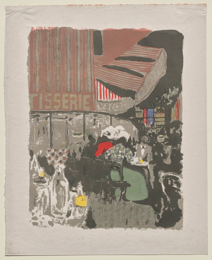 The Pastry Shop by Édouard Vuillard (French, 1868–1940) - Classic Art canvas print