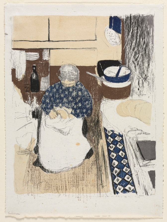 The Cook by Édouard Vuillard (French, 1868–1940) - Classic Art canvas print