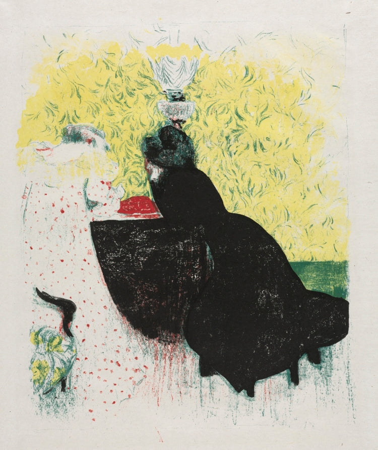 The Two Sisters-in-Law by Édouard Vuillard (French, 1868–1940) - Classic Art canvas print