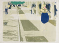 The Avenue by Édouard Vuillard (French, 1868–1940) - Classic Art canvas print