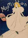 May Milton by Henri de Toulouse-Lautrec (French, 1864–1901) - Post-Impressionist canvas print
