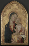 Madonna and Child by Lippo Memmi (Italian) - Classic Art canvas print