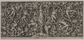 Ornament with Dance of the Lovers by Israhel van Meckenem (German, c. 1440–1503) - Classic Art canvas print