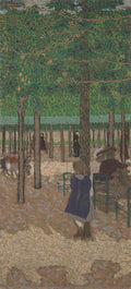 Under the Trees from The Public Gardens by Édouard Vuillard (French, 1868–1940) - Classic Art canvas print