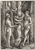 Adam and Eve by Hans Baldung (German, 1484/85–1545) - Classic Art canvas print