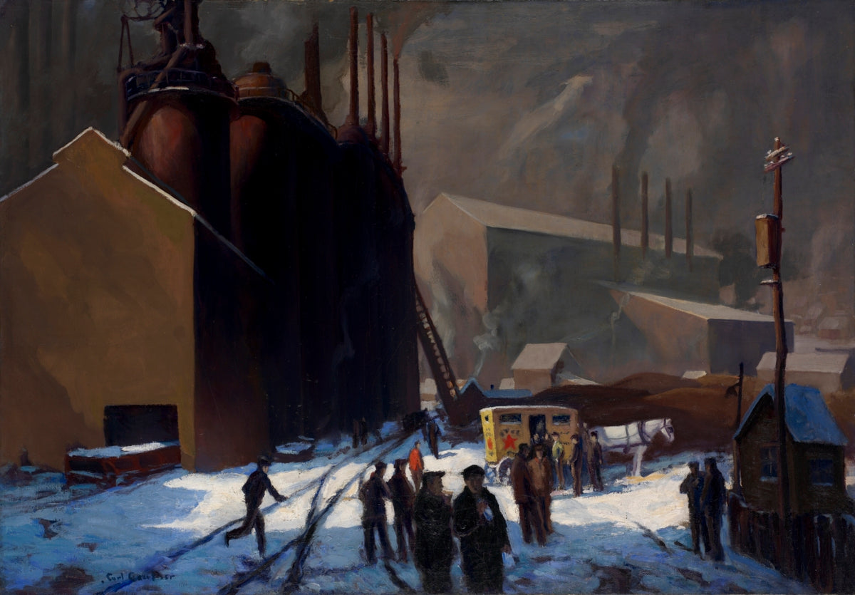 The Pie Wagon by Carl Gaertner (American, 1898–1952) - Classic Art canvas print