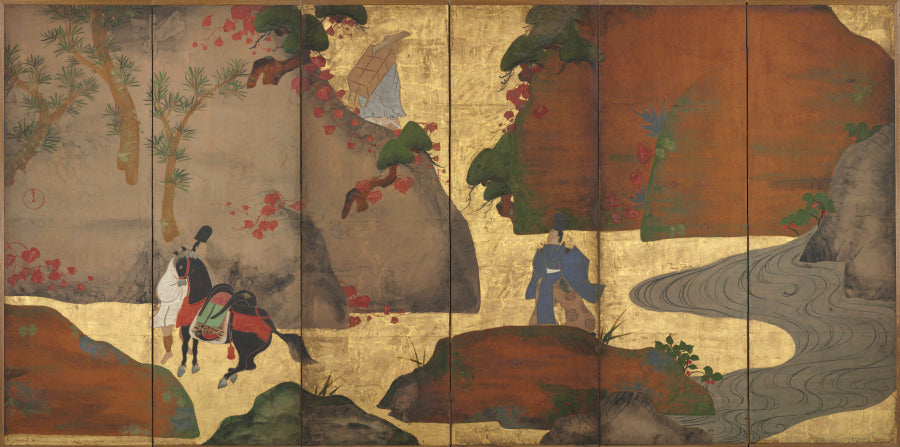 Ivy Lane by Fukae Roshū (Japanese, 1699–1757) - Classic Art canvas print