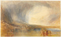 Flelen, from the Lake of Lucerne by Joseph Mallord William Turner (British, 1775–1851) - Romantic canvas print