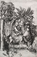 The Flight into Egypt by Martin Schongauer (German, c. 1450–1491) - Classic Art canvas print