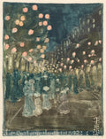 Bastille Day by Maurice Prendergast (American, born Newfoundland [now Canada], 1858–1924) - Classic Art canvas print