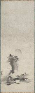 Haboku, Splashed Ink Landscape by Sesshū Tōyō (Japanese, 1420–1506) - Classic Art canvas print
