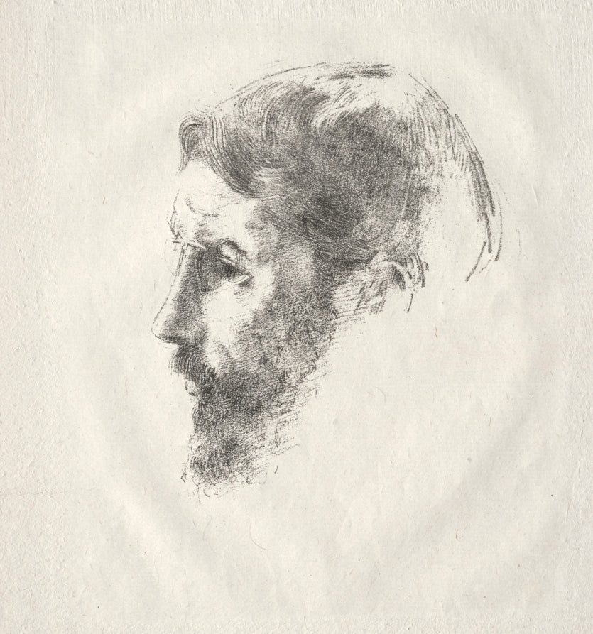 Pierre Bonnard by Odilon Redon (French, 1840–1916) - Symbolist canvas print