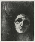 Christ by Odilon Redon (French, 1840–1916) - Symbolist canvas print