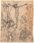 Crucifixion with the Two Thieves by  - Classic Art canvas print
