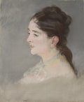 Claire Campbell by Édouard Manet (French, 1832–1883) - Impressionist canvas print