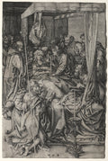 The Death of the Virgin by Martin Schongauer (German, c. 1450–1491) - Classic Art canvas print