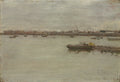 Gray Day on the Bay by William Merritt Chase (American, 1849–1916) - Classic Art canvas print
